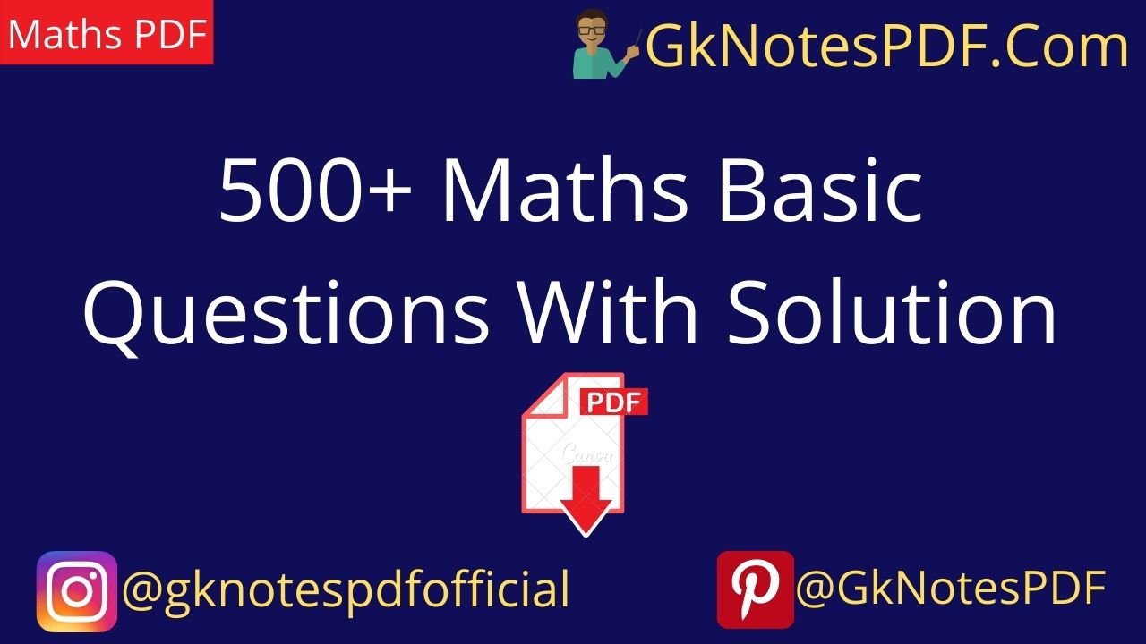 500+ quantitative aptitude topic wise questions