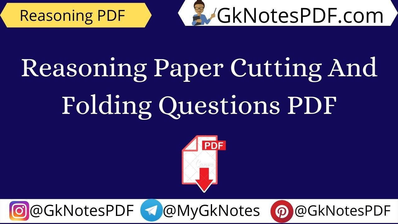 paper cutting and folding questions pdf