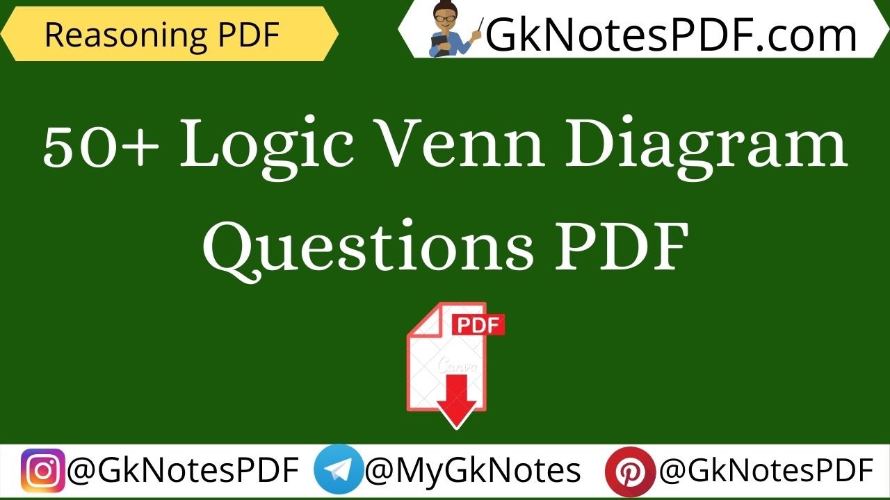 50+ Logic Venn Diagram Questions PDF